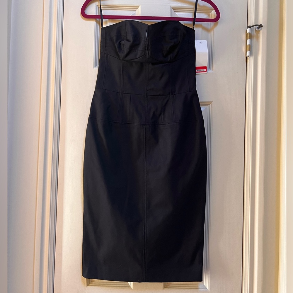French Connection Strapless Black Dress